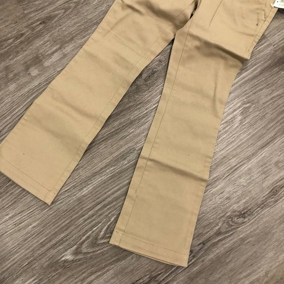 Girl Boots Cut Beige Jeans - Picture 5 of 5